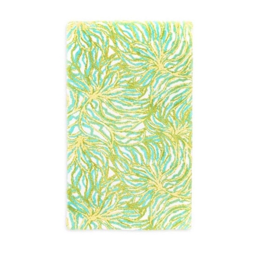 Abyss & Habidecor Collector Series Majorque Bath Rug 23" x 39"  Green NWT $595